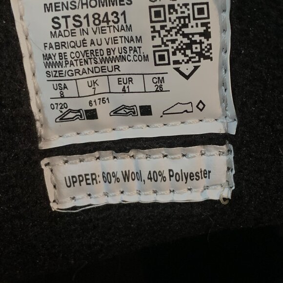 Sperry Men's Avenue Duck Wool Boots Sz 8M Men or 9.5/10 Wm's Water Resistant - Picture 10 of 12